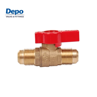 Brass Flare X Flare Gas Ball Valve|OEM/ODM ražotājs